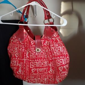 Coach poppy purse